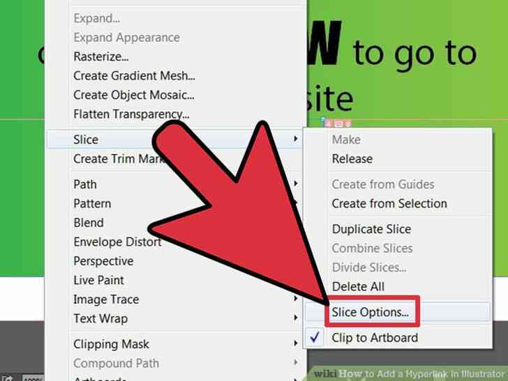 Image intitulee Ajouter un lien Hypertexte dans Illustrator Etape 17